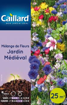 MELANGE DE FLEURS JARDIN MEDIEVAL