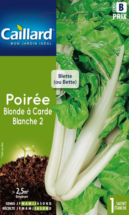 POIREE BLONDE A CARDE BLANCHE 2